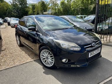 2013 FORD FOCUS 1.6 TDI 115 ZETEC YEAR REG 2013 FUEL TYPE DIESEL COLOUR BLACK... photo