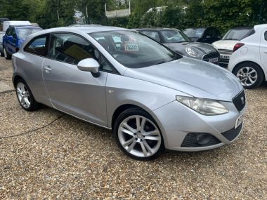 2009 SEAT IBIZA 1.6 SPORT YEAR REG 2009 FUEL TYPE PETROL COLOUR SILVER MILEAGE 78000... photo