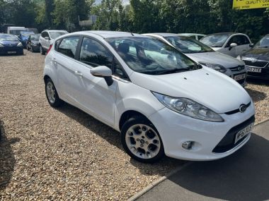 2011 FORD FIESTA 1.2 ZETEC YEAR REG 2011 FUEL TYPE PETROL COLOUR WHITE MILEAGE 82600... photo